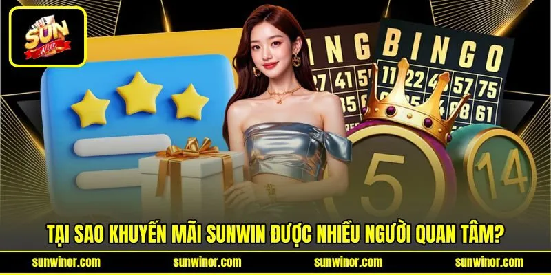 Tại sao khuyến mãi SUNWIN được nhiều người quan tâm? Tại sao khuyến mãi SUNWIN được nhiều người quan tâm?